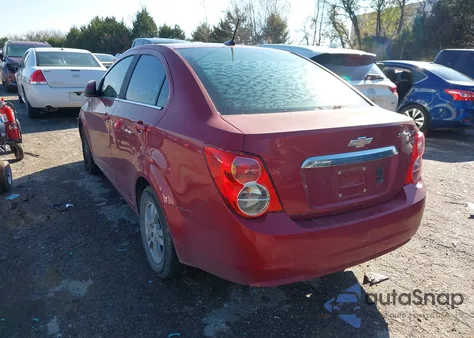 2014 Chevrolet Sonic Lt Auto from USA, damaged, VIN 1G1JC5SH5E411307